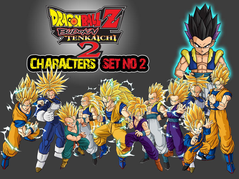 Dragon_Ball_Z_Characters_Set2_by_The_Lonely_Wolf