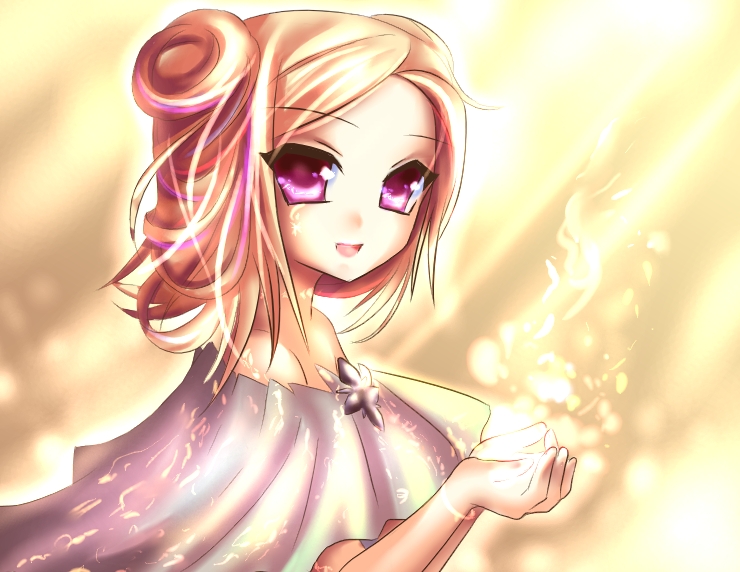 light girl by Amuria