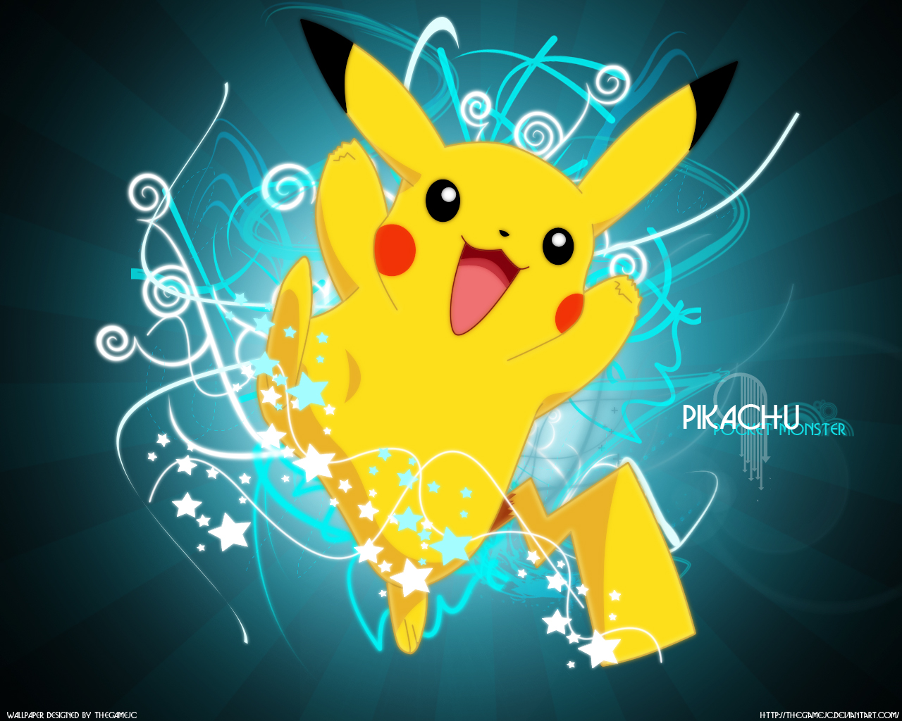 Wallpaper Pikachu Go by TheGameJC