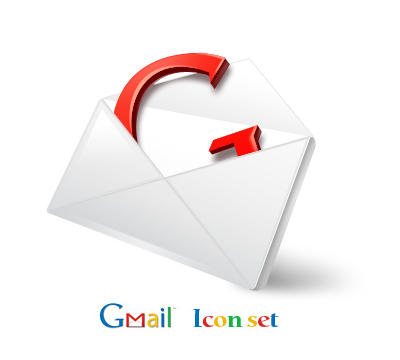 gmail icon image. design for Gmail by ypf Icon,