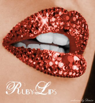 Ruby Lips by M i c h a l a