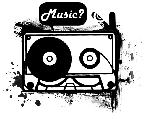 Cassette   Black and White by anthoMaz