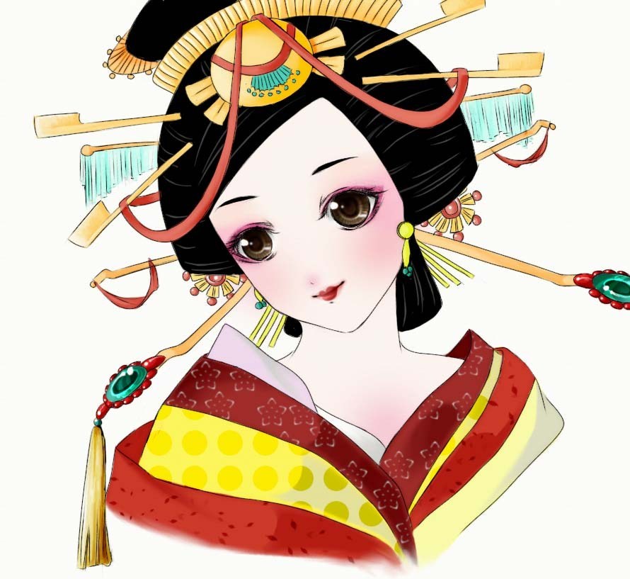 geisha by fristria