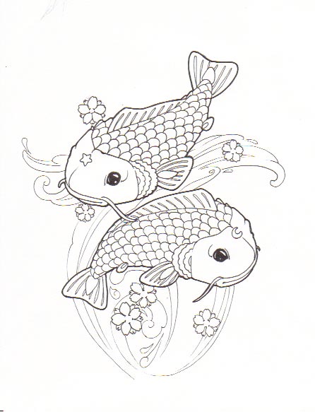 pisces tattoos. Tribal Pisces Tattoo