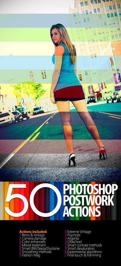 150 easy and simple photoshop actions and tutorials
