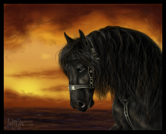 Horse realism attempt by crypticFallon