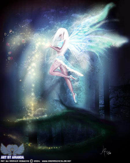 Winter Fairy  complete by AmandaRobbins